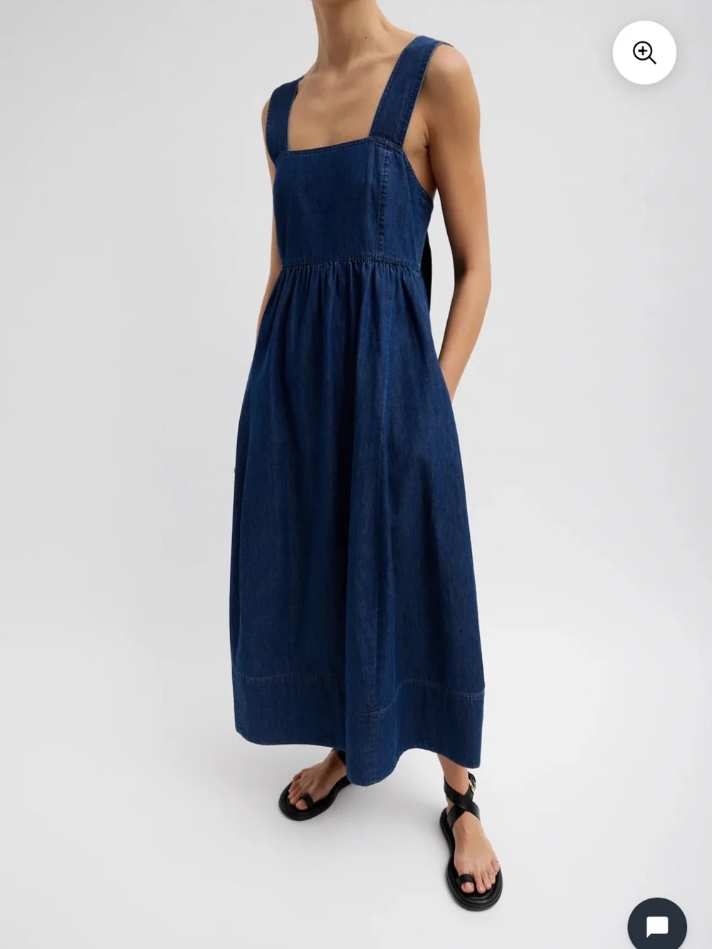 Tibi Light Weight Stone Wash Sculpted Dress sz 6 NWT